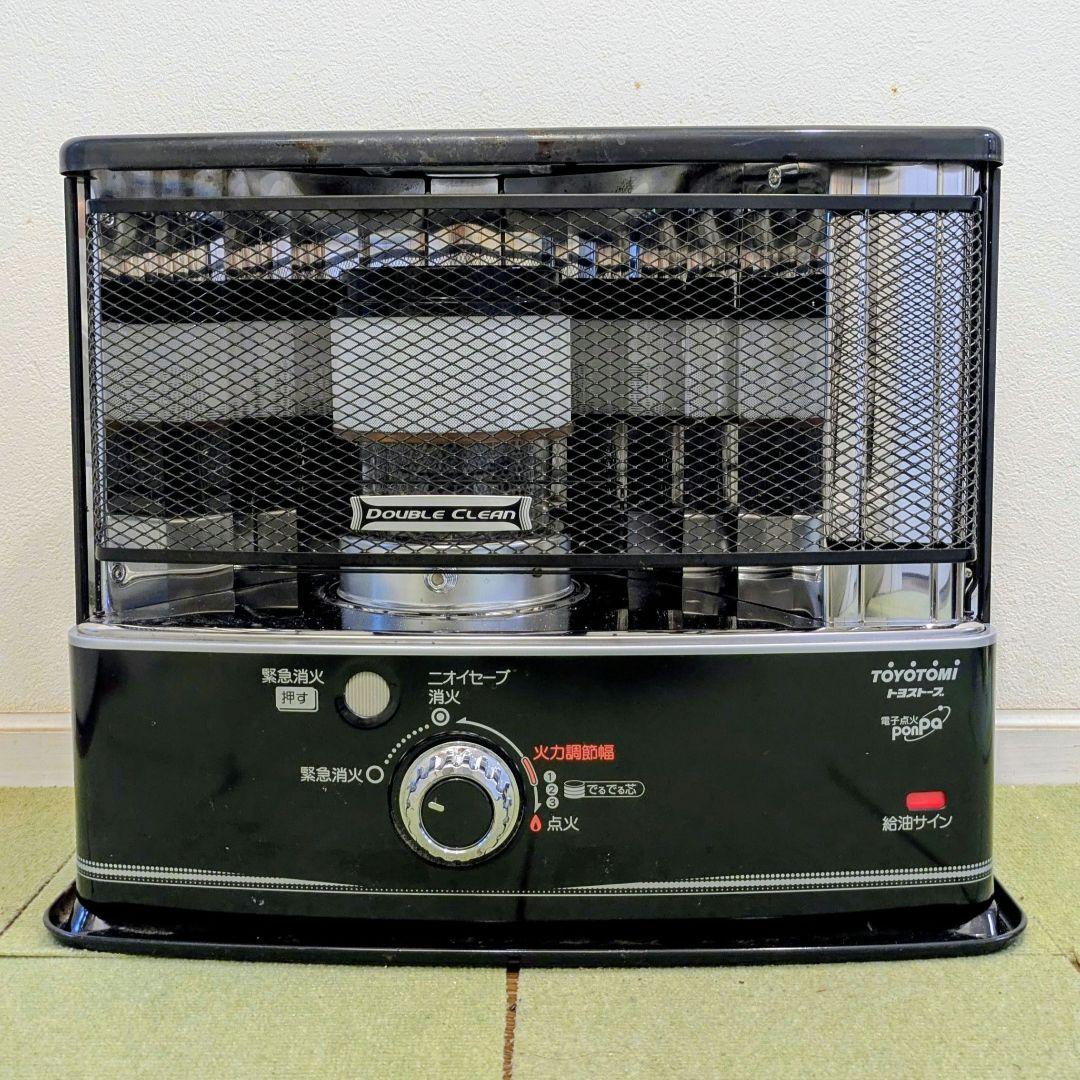 トヨトミ石油ストーブダブルクリーン 木造10畳まで/コンクリート13畳まで日本製