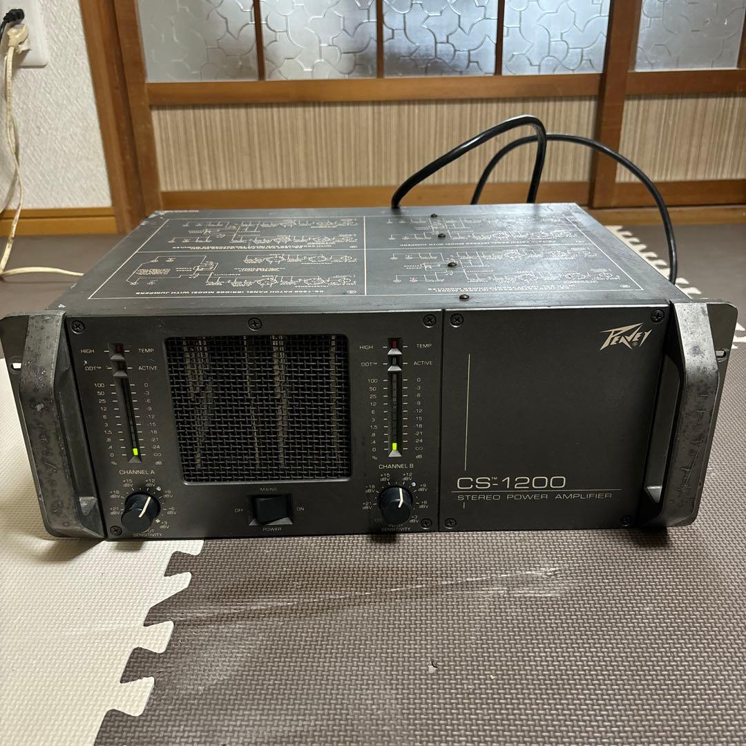 【PEAVEY】CS-1200 ステレオパワーアンプ