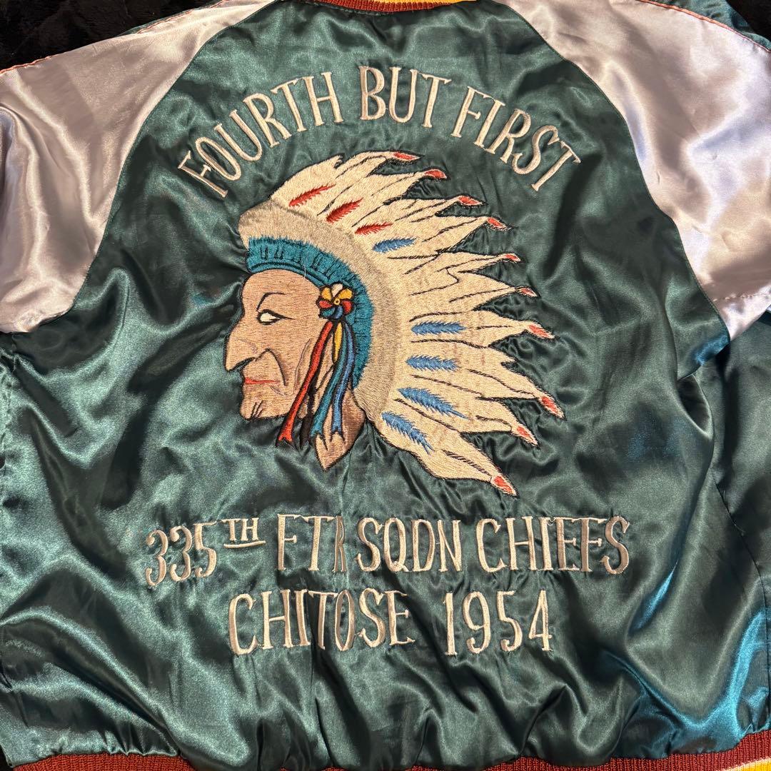 ブ*ー様 ✨美品✨テーラー東洋スカジャン リバーシブルインディアンハワイMサイズ