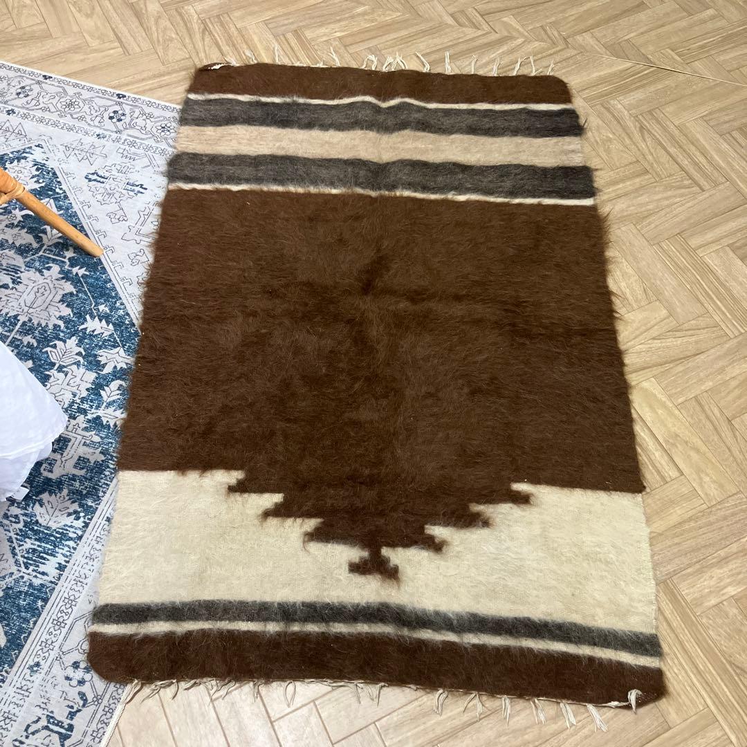 【新品美品】値下げしました！トルコ ヤギ毛のバッターニエ