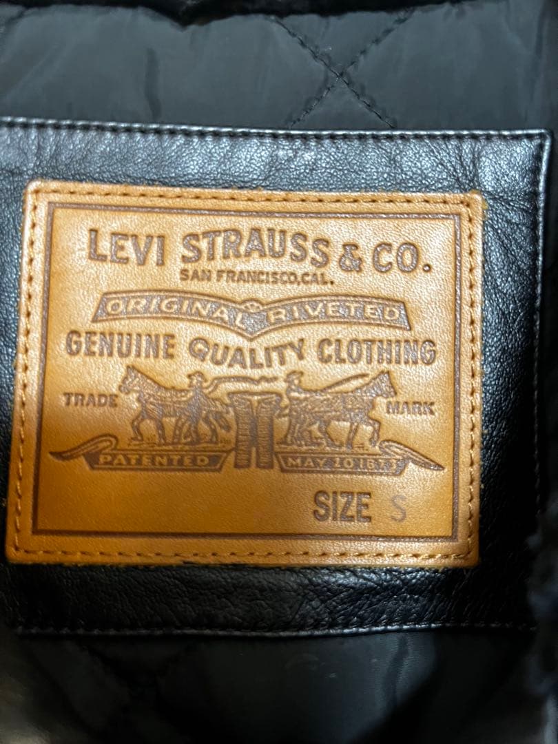 リーバイス 本革 レザージャケット