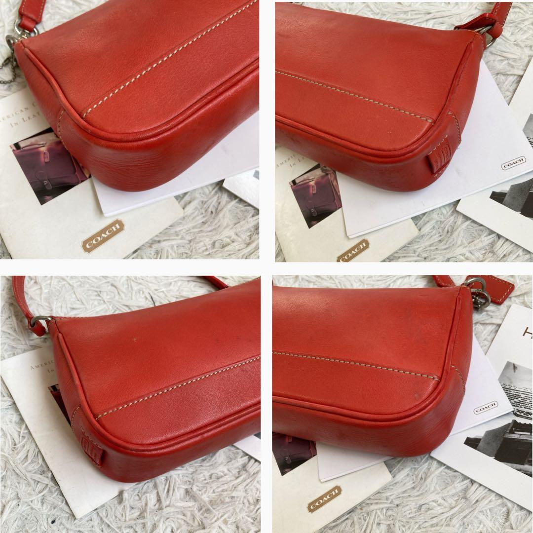 バッグ vintage coach old accessory porch orange