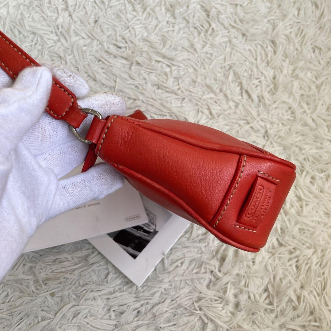 バッグ vintage coach old accessory porch orange