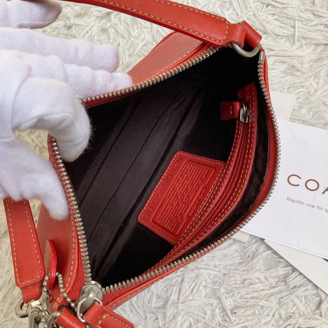 バッグ vintage coach old accessory porch orange