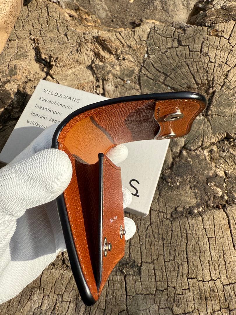 【未使用新品】ワイルドスワンズ　パーム　ノボナッパ×型押しサドル