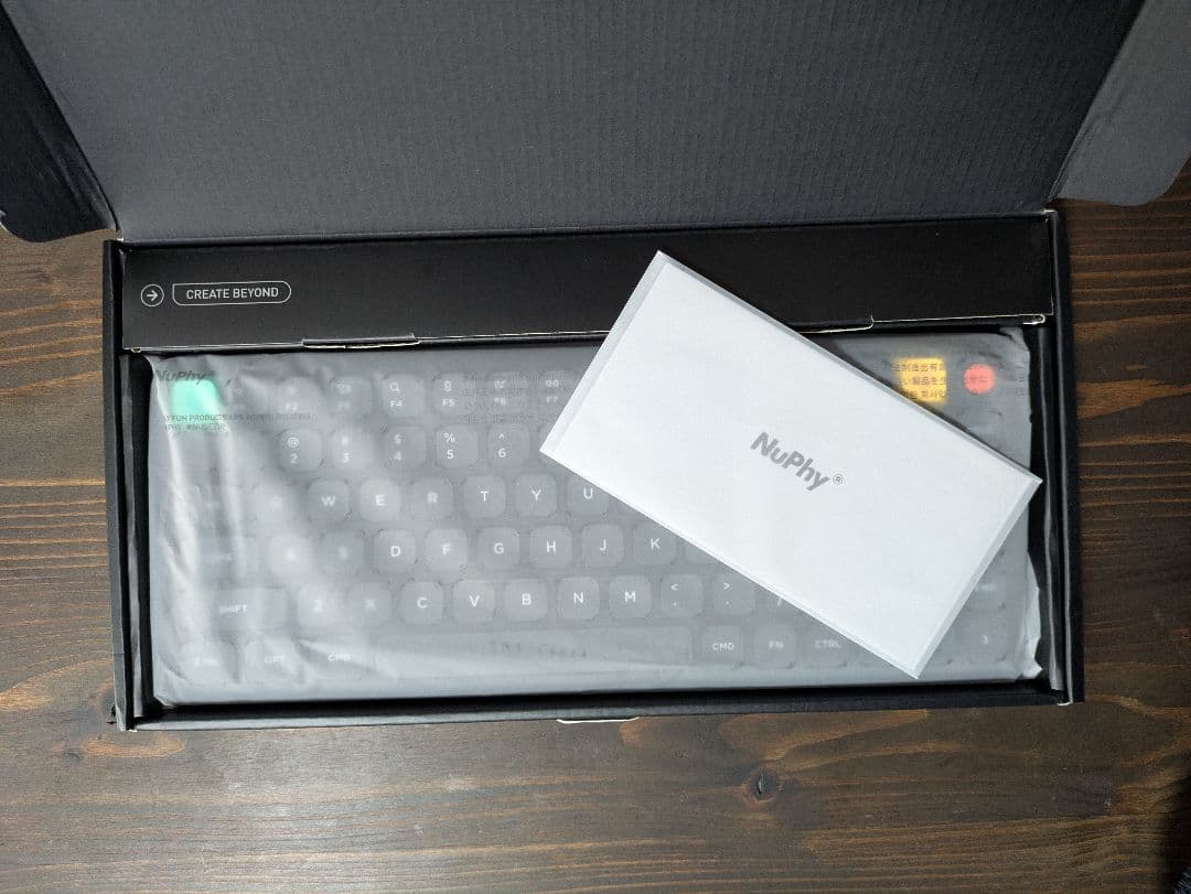 【ほぼ未使用】Nuphy Air 75 V3 nano blush 静音軸