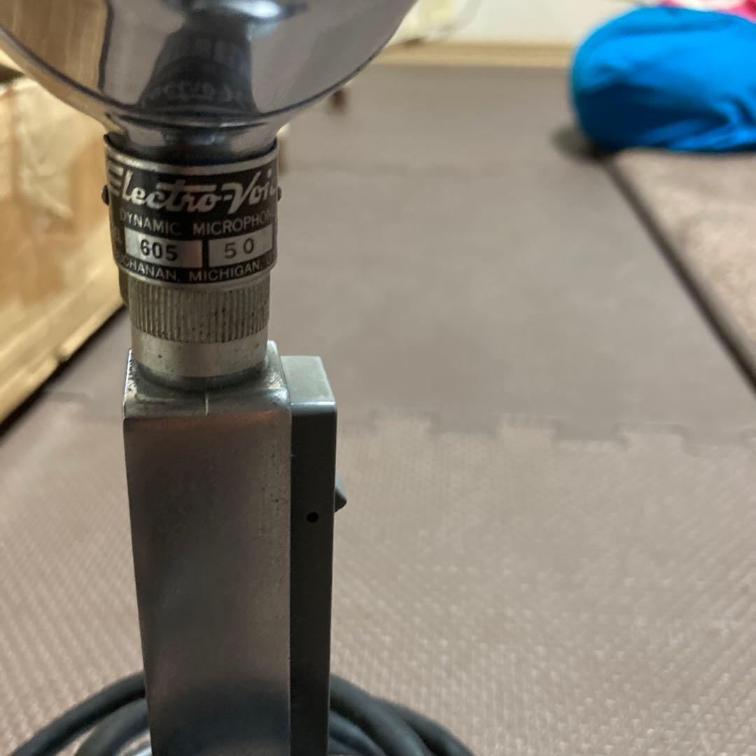 アンティークエレクトロボイスマイク、スタンド希少