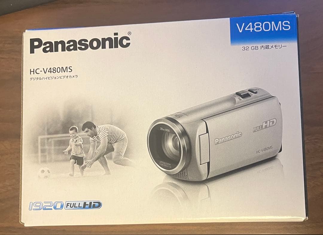 Panasonic HC-V480MS 32GBビデオカメラ