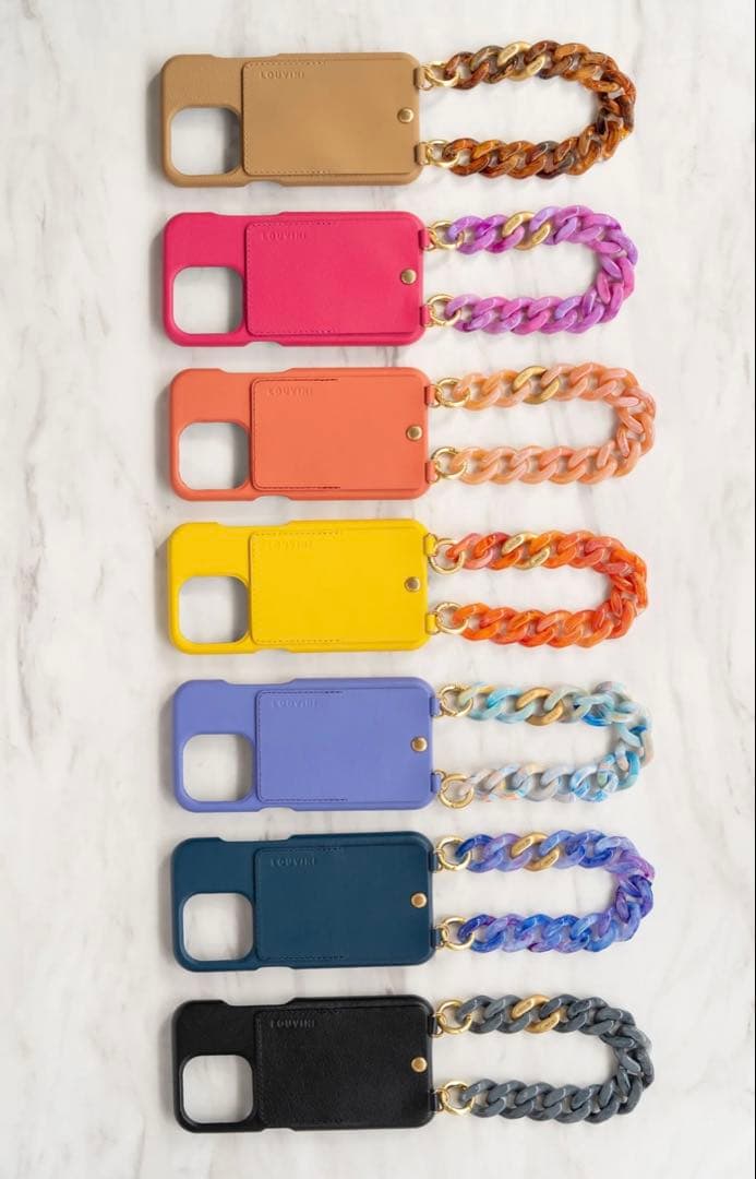 値下げ‼️【LOUVINI】iPhone15pro スマートフォンケース