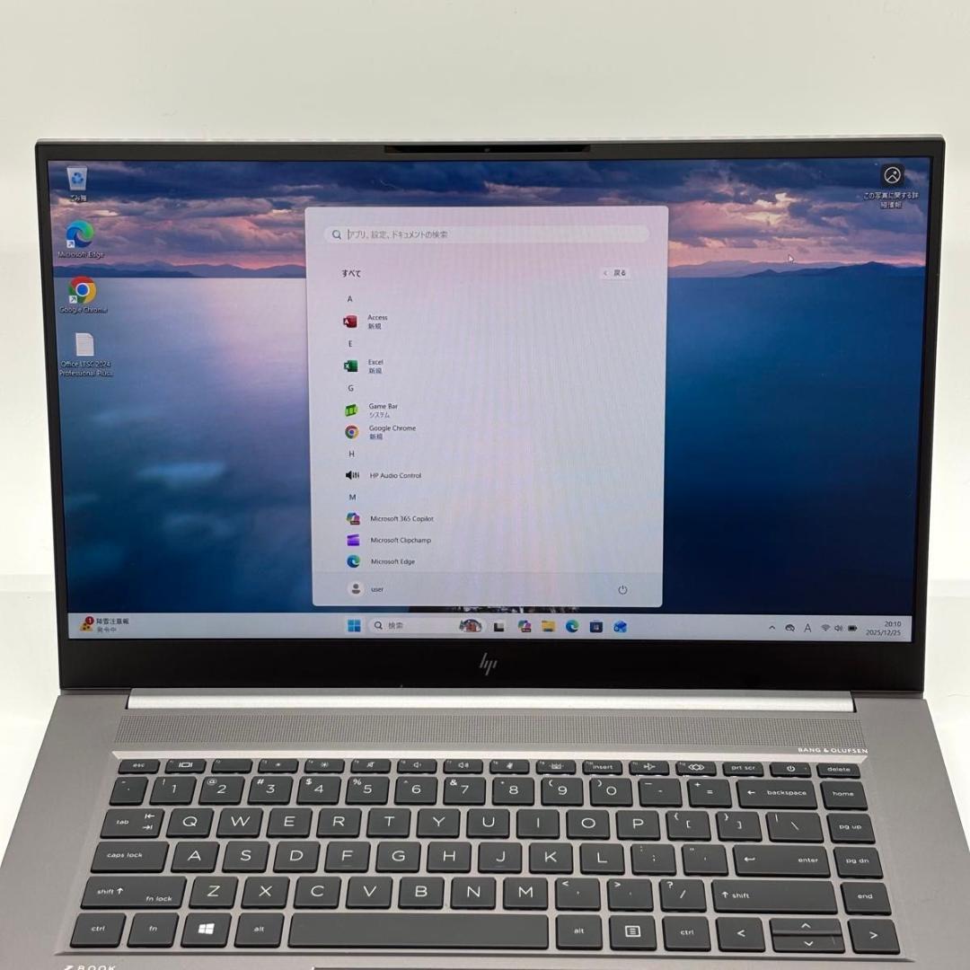 Windowsノート本体 Core i9 10885H HP ZBook G7/32G/512G 2