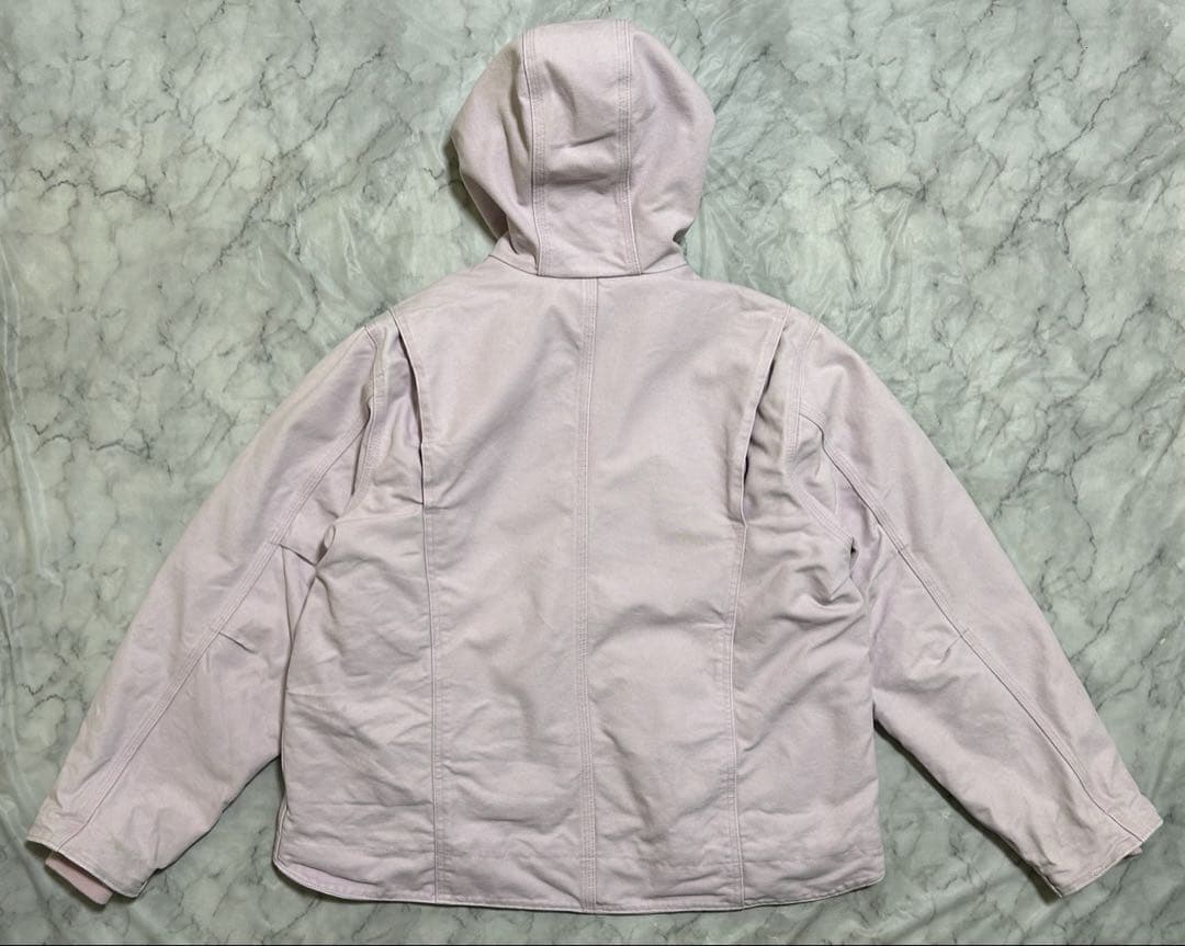 カーハート シエラ ジャケット ライトピンク 希少 フード メキシコ製 XL