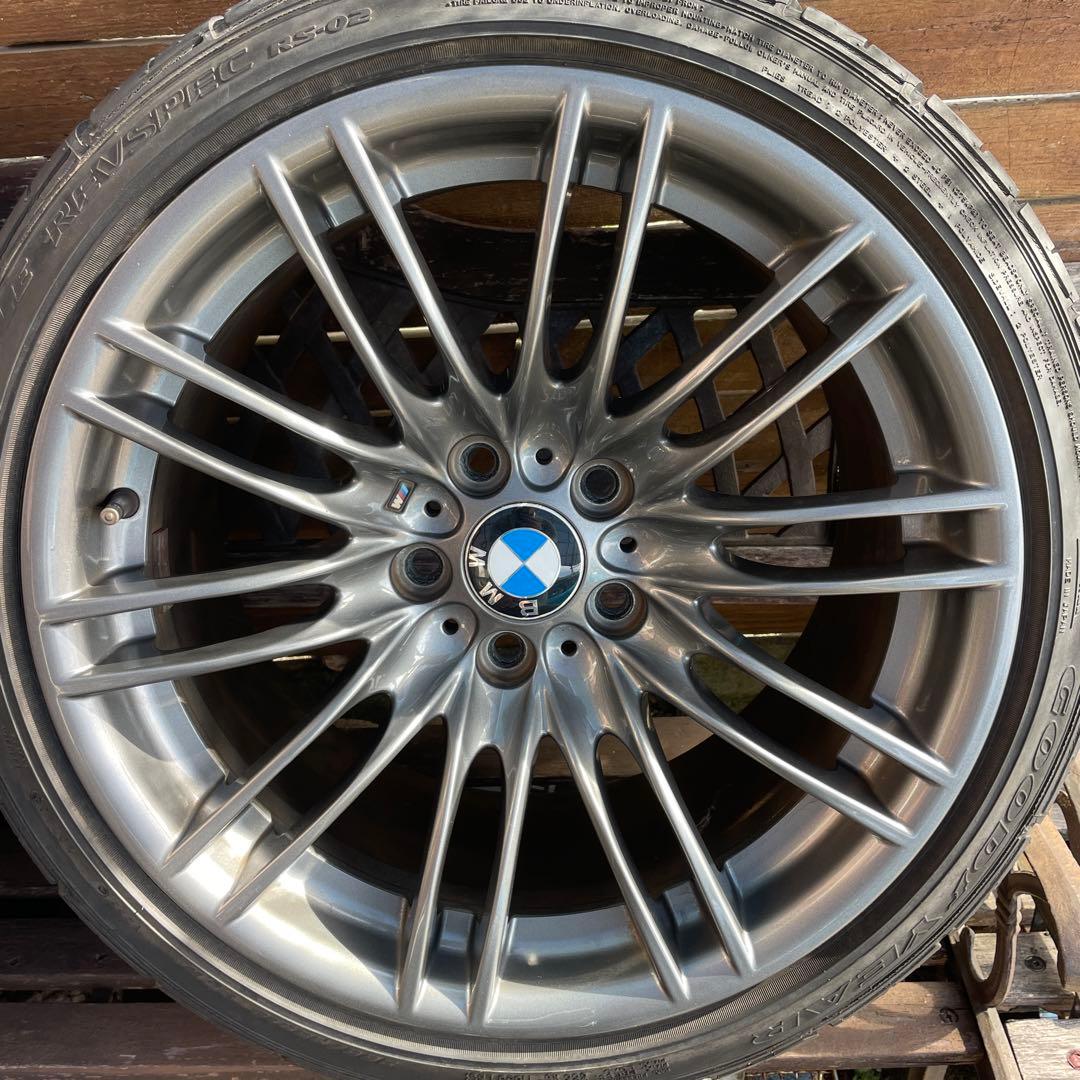  E92 M3 純正ホイール　18インチ タイヤ付 4本　希少m3