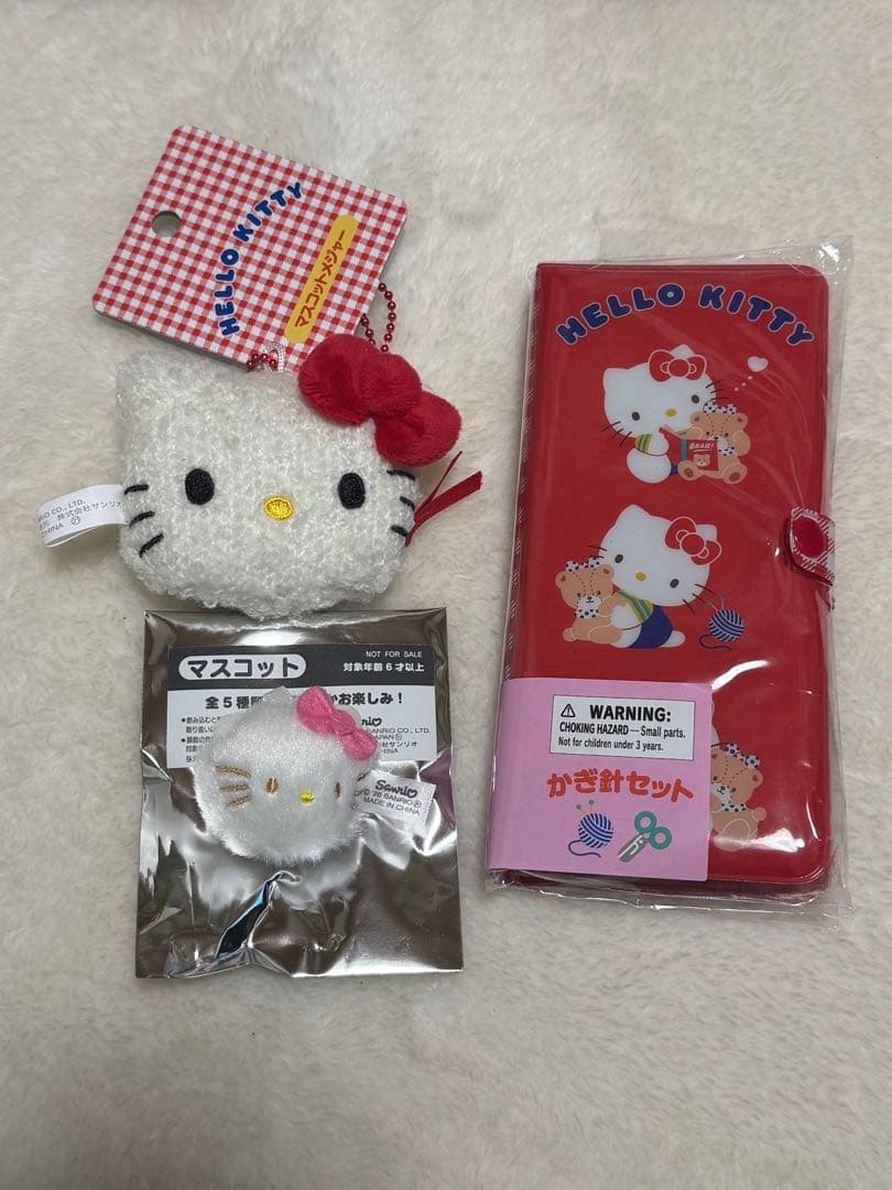 サンリオ　手芸部　かぎあみ針セット　メジャー　マスコット　セット