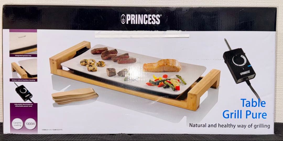 PRINCESS Table Grill Pure ホットプレート ホワイト