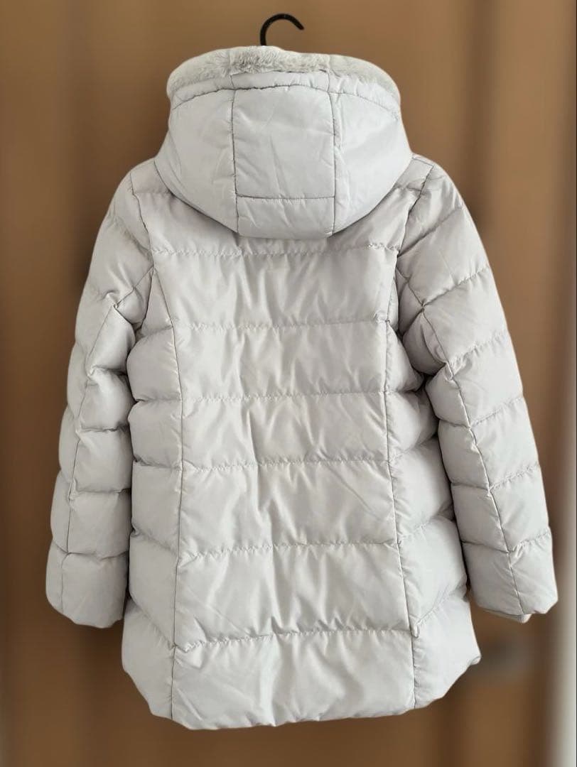 美品♪ GLOBAL WORK ⭐︎ ウツクシルエット撥水ダウンコート グレージュ