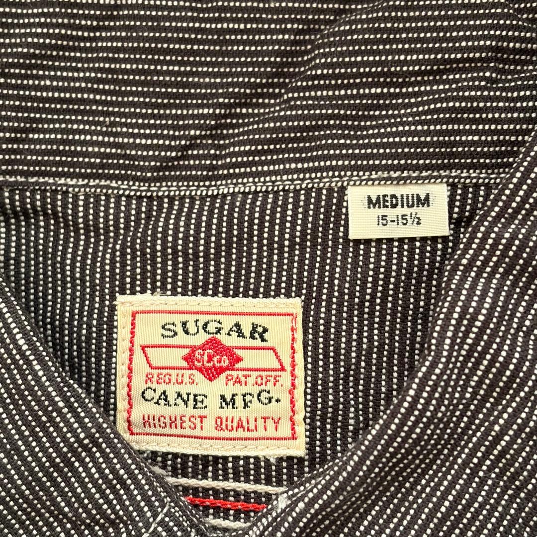 新品未使用　SUGAR CANE シュガーケーン　ジーンコード　ワークシャツ　M