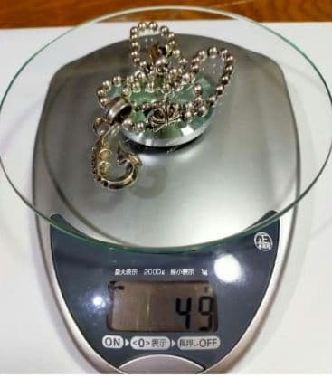 【BWL】フィッシュフック・ボールチェーンネックレス＆カーディガンのセット