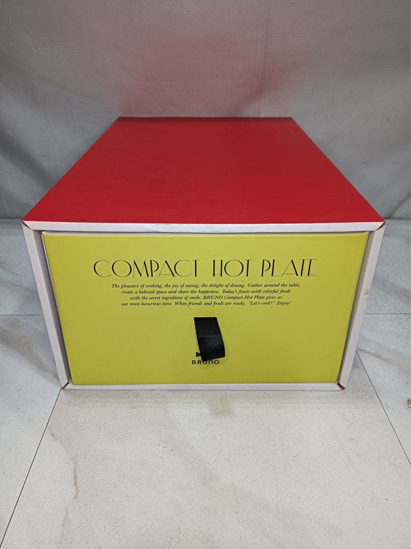 八6520【未使用品】BRUNO コンパクトホットプレート BOE021