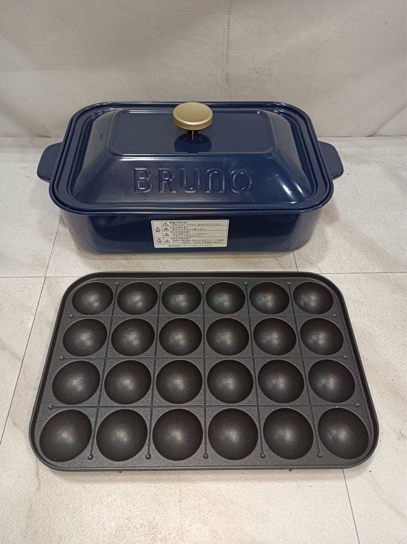 八6520【未使用品】BRUNO コンパクトホットプレート BOE021