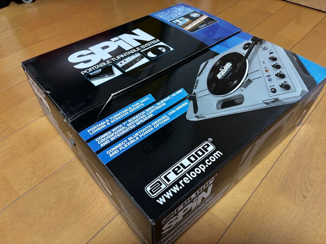 Reloop SPIN ポータブルターンテーブル
