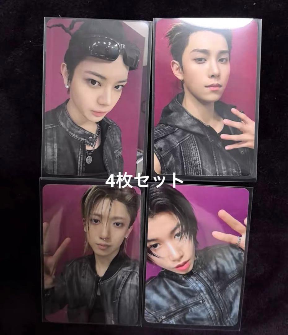 LNGSHOT 1st minirecord 予約限定 トレカ 4枚セットA