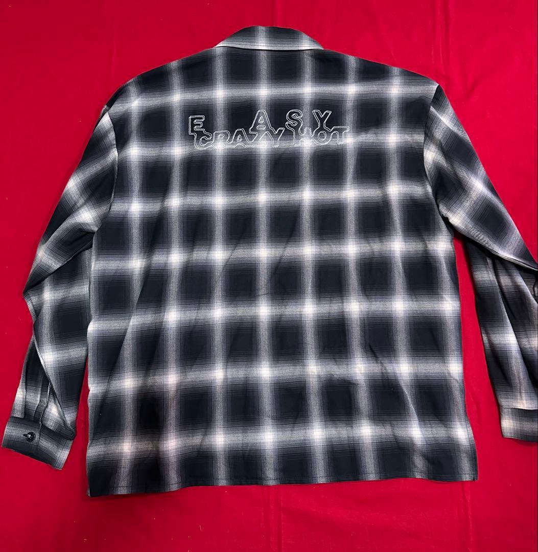 LE SSERAFIM ルセラフィム チェックシャツ XLサイズ ★トレカ付き★