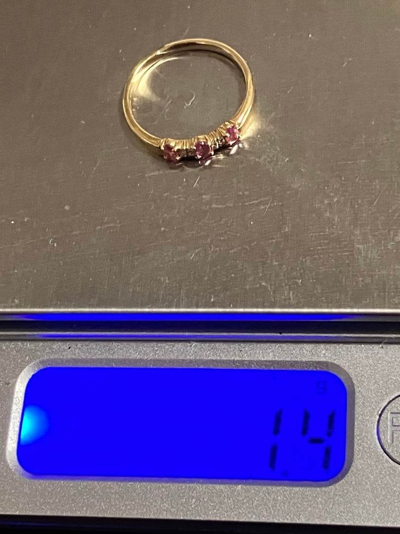 K18 エステール（BLOOM）ピンクトルマリンリング（11号）