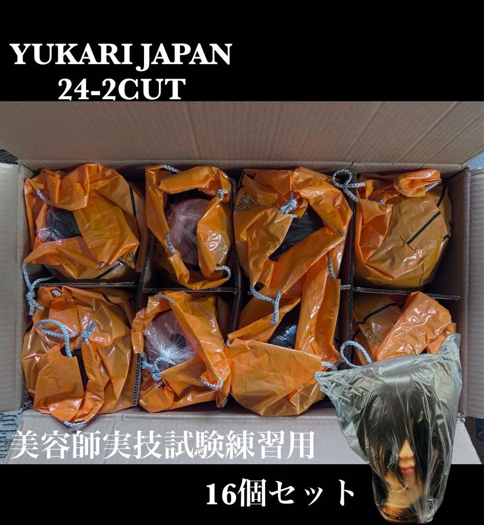 【未使用】YUKARI ウィッグ16個セット 国家試験練習用 　-373