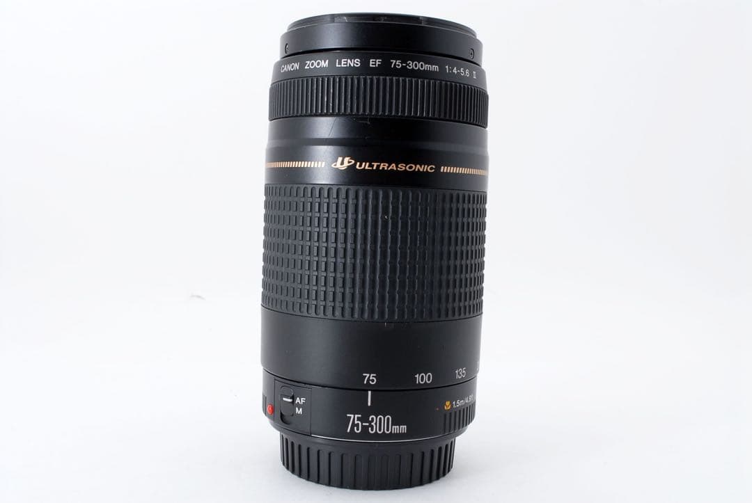 望遠レンズ　Canon EF 75-300mm F4-5.6 USM II