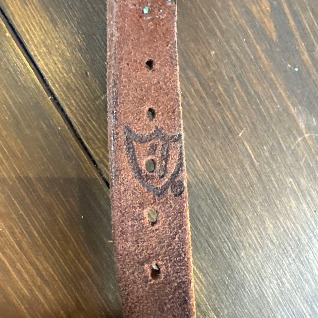 HTCベルト　0.75inch幅　ブラック×ターコイズ34インチ　中古