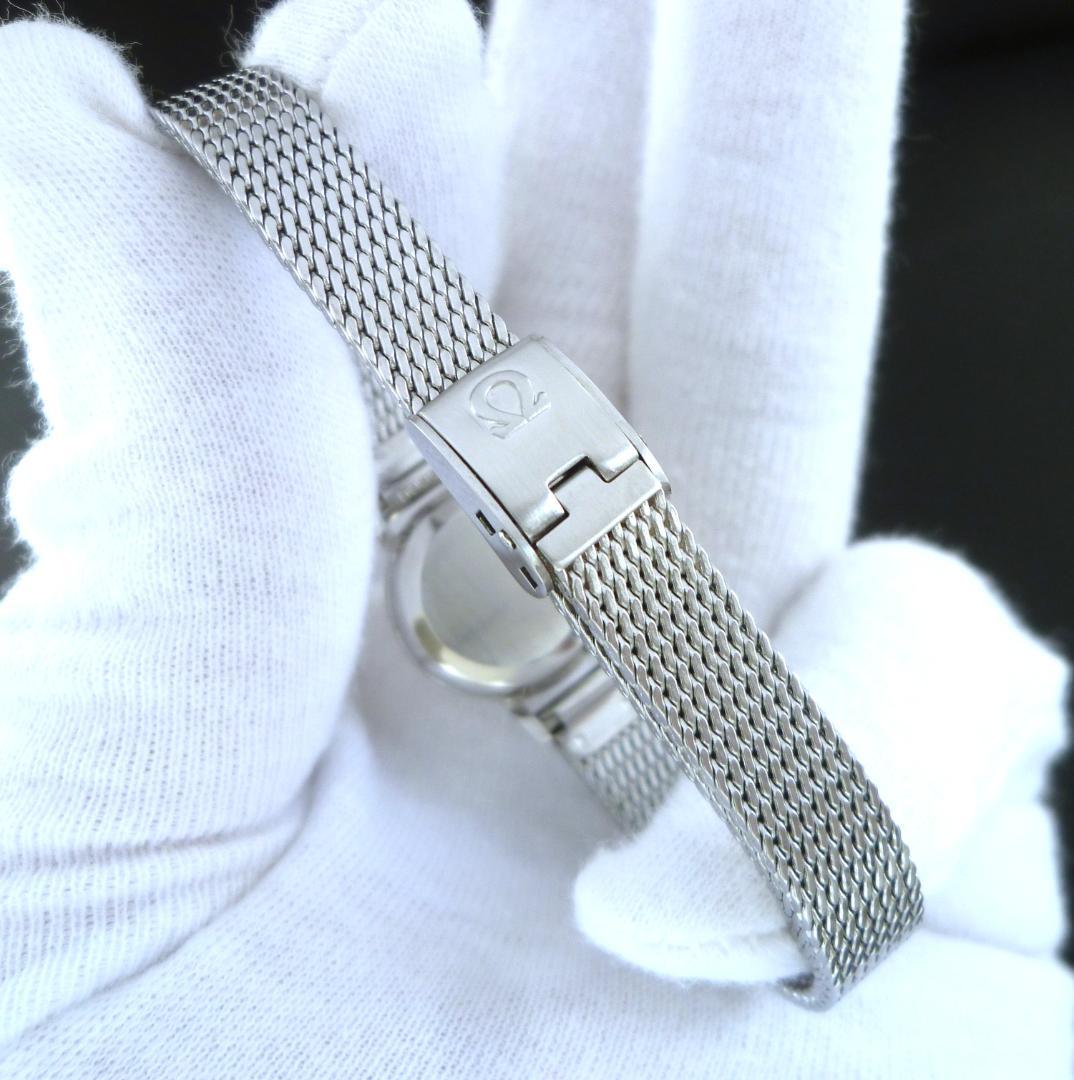 OH済　オメガ　1970年製 デビル　カットガラス　レディース　自動巻き　美品！