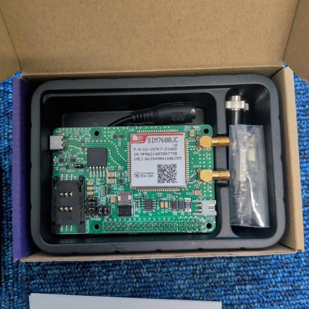 通信モジュール　raspberrypi LTE 通信モジュール　4GPi