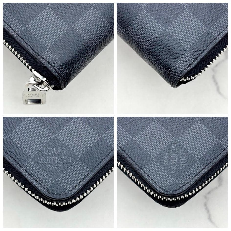 【極美品】ルイヴィトン　ダミエグラフィット　ジッピーウォレット　ヴェルティカル