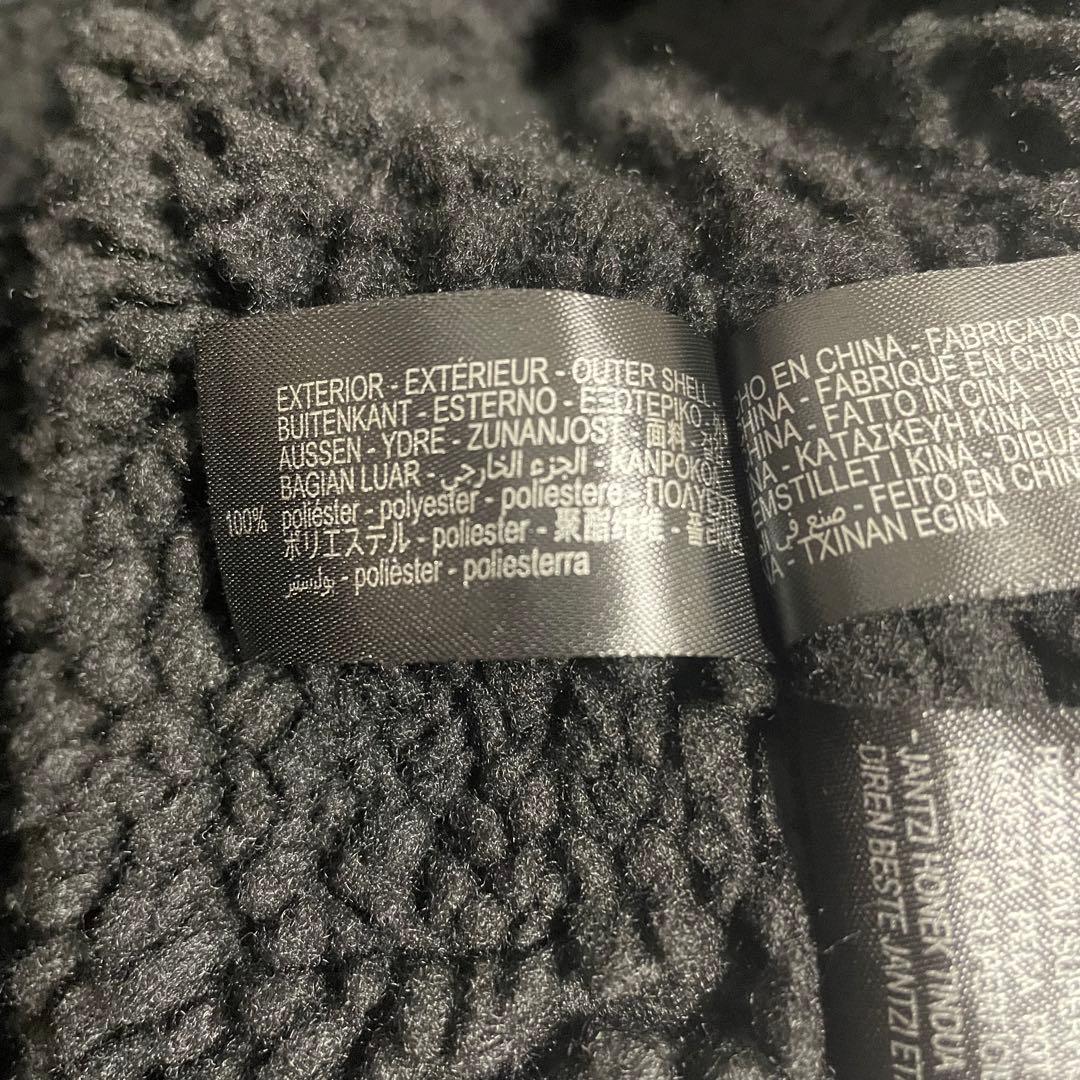 健介 ZARA フェイクムートン フェイクファーダブルライダースジャケット