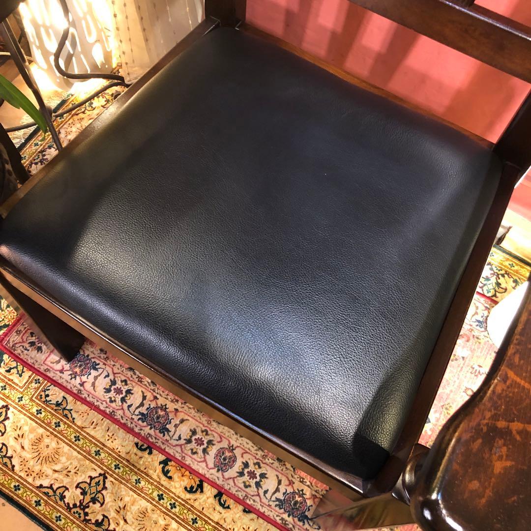 Daichi L１　80’sヴィンテージ ブナ無垢アンティークアームチェア