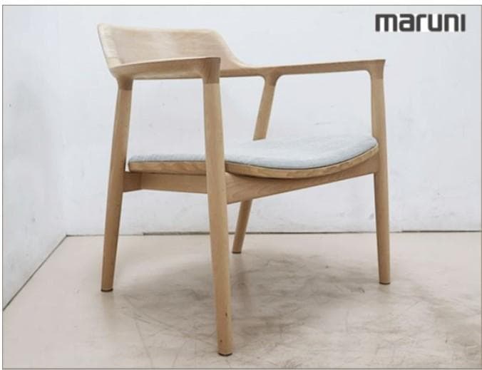 【美品】マルニ木工 ヒロシマ HIROSHIMA ラウンジチェア 24万 ④