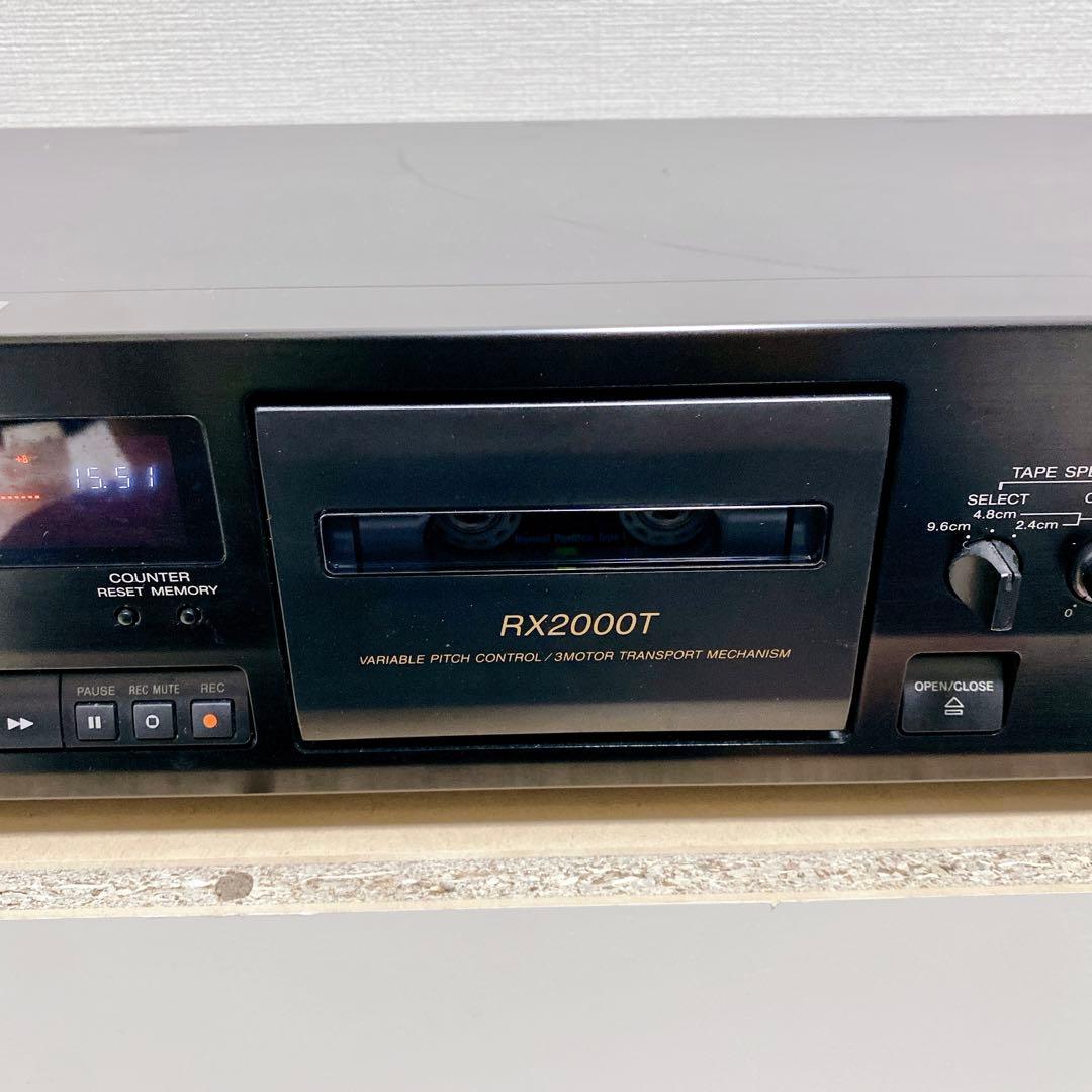 【希少】 SONY TC-RX2000T 3スピード シングルカセットデッキ