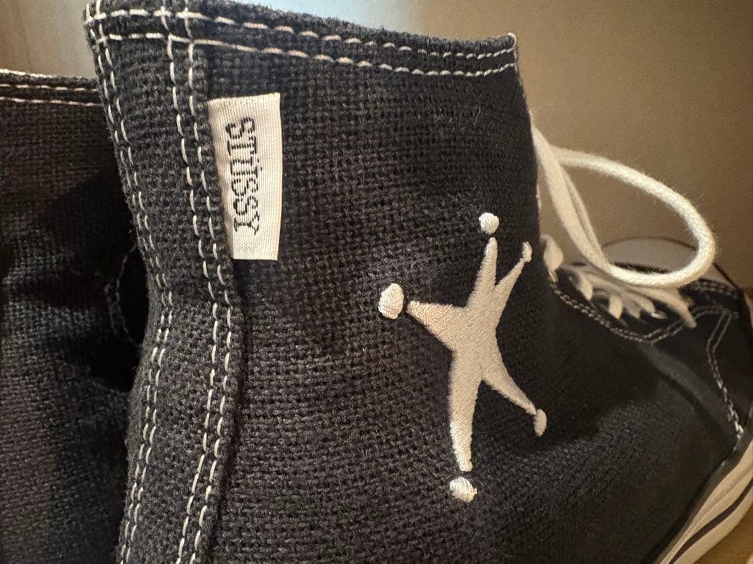 靴 stussy converse