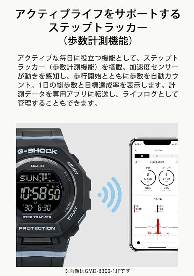 【新品・正規品】G-SHOCK GMD-B300-1JF Bluetooth