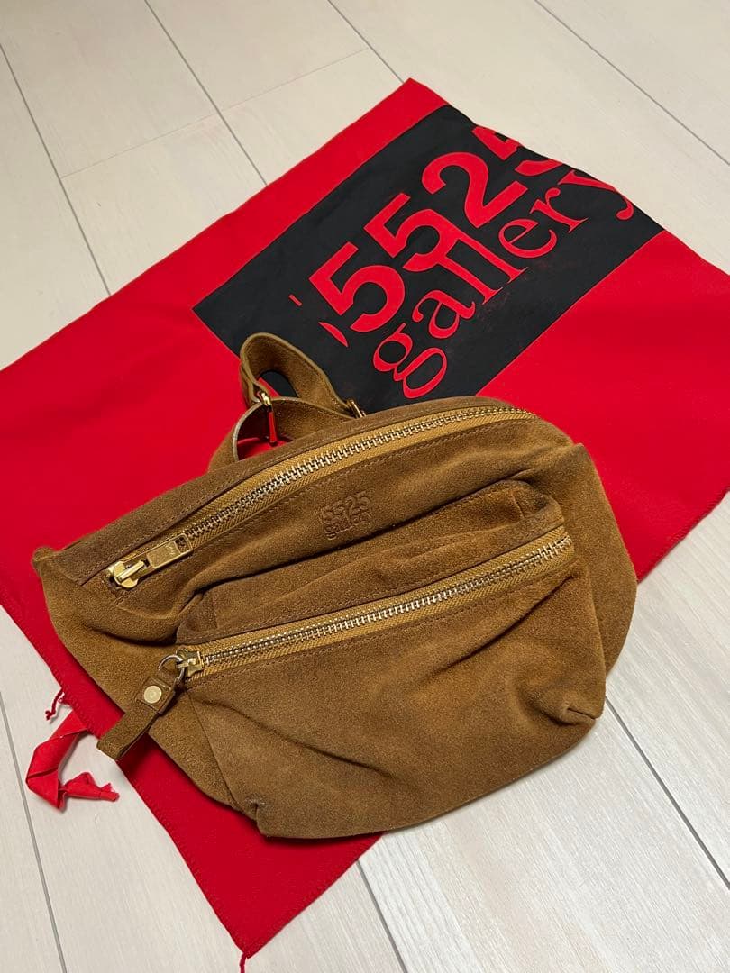 PORTER 5525gallery 別注 ポーター ウエストバッグ スウェード