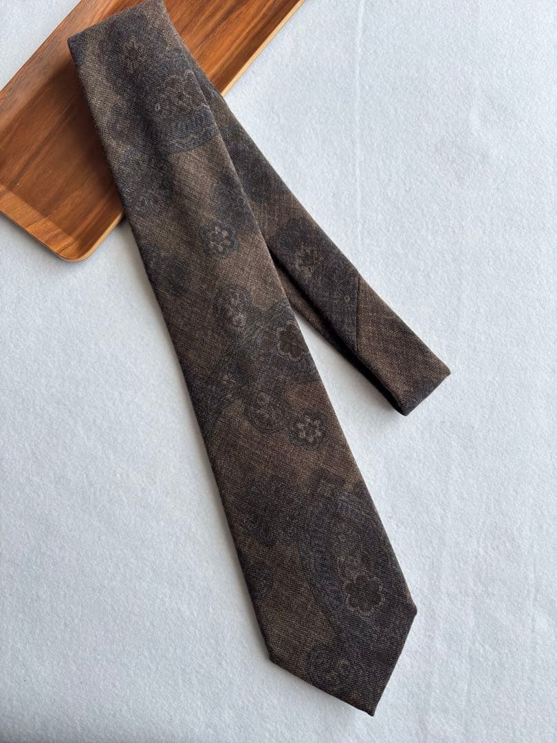〔試着のみ〕フマガッリ ビームスエフ ネクタイ ペイズリー