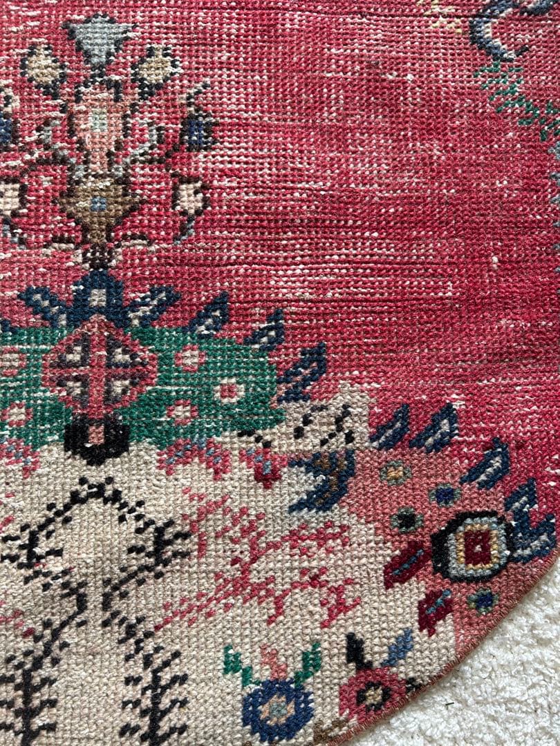 トルコラグ　円形