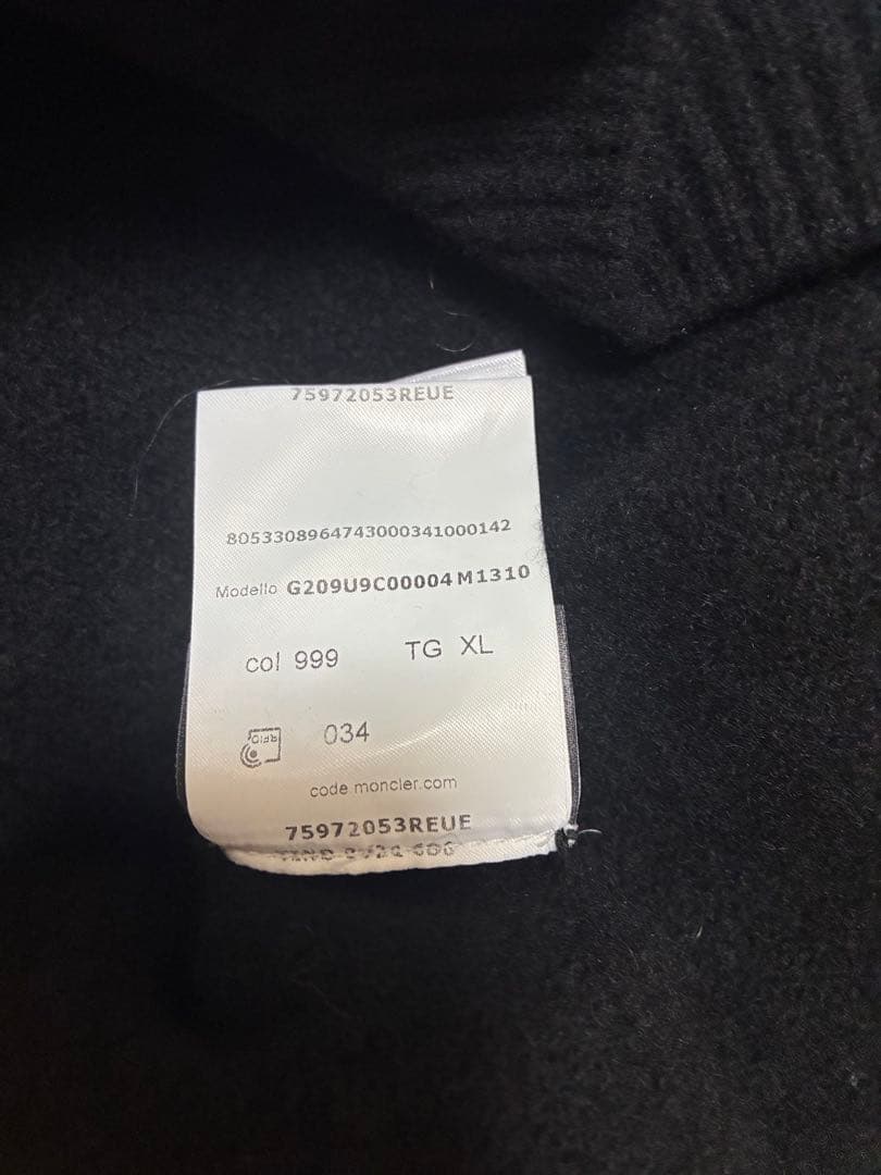 MONCLER × FRAGMENTS モンクレール×フラグメントXL 藤原