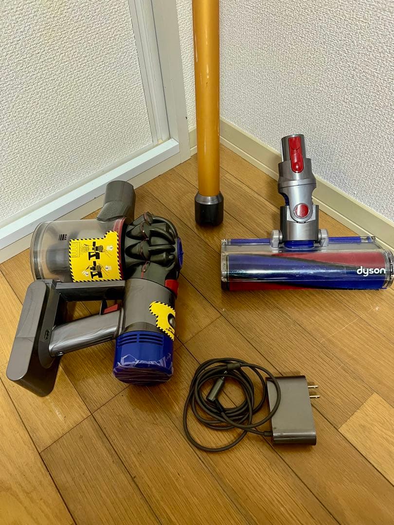 美品 Dyson ダイソン V8 fluffy extra SV10 分解洗浄