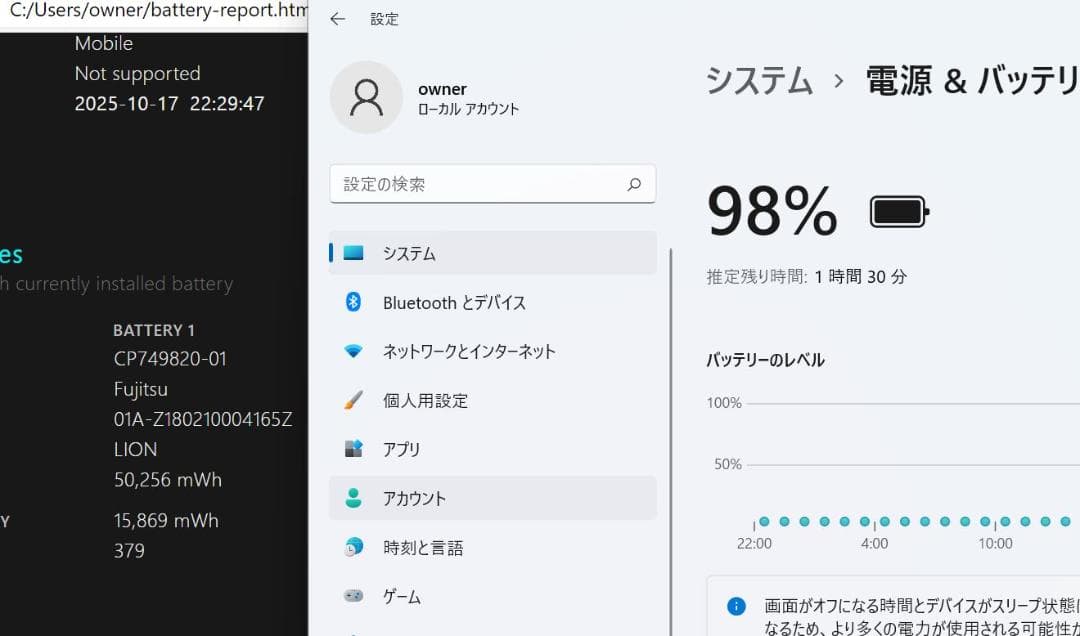LIFEBOOK UH90B3 i7-8th カメラ タッチパネル i09