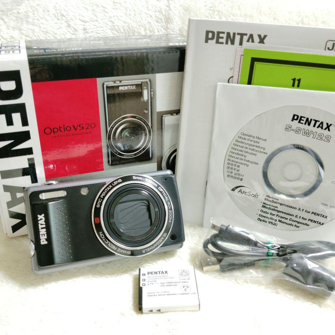 PENTAX Optio VS20 箱 付属品 コンデジ デジカメ