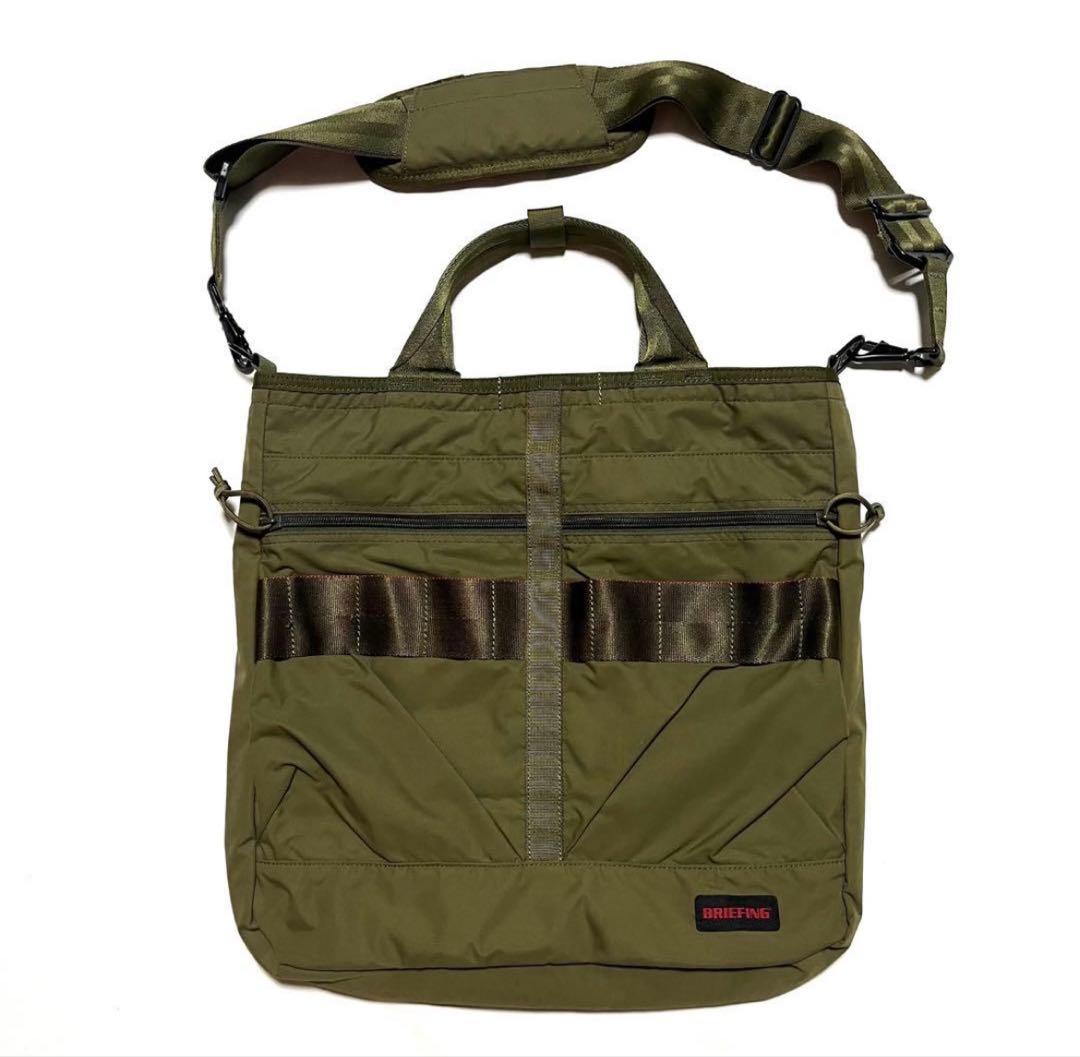 ブリーフィング 2wayヘルメットバッグ STEALTH MW極美品