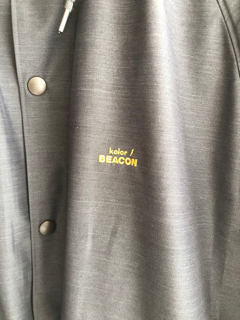 kolorBEACON /チャコールグレー ブルゾン(24SBM-G01131)