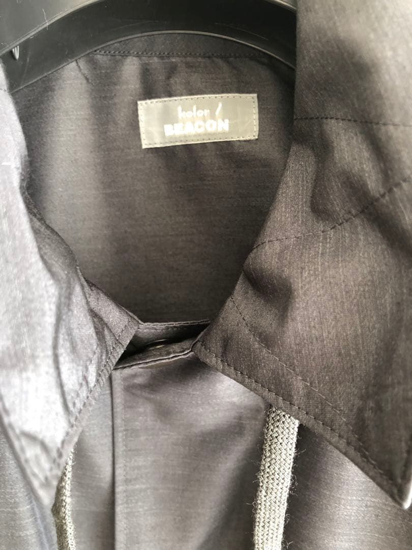 kolorBEACON /チャコールグレー ブルゾン(24SBM-G01131)