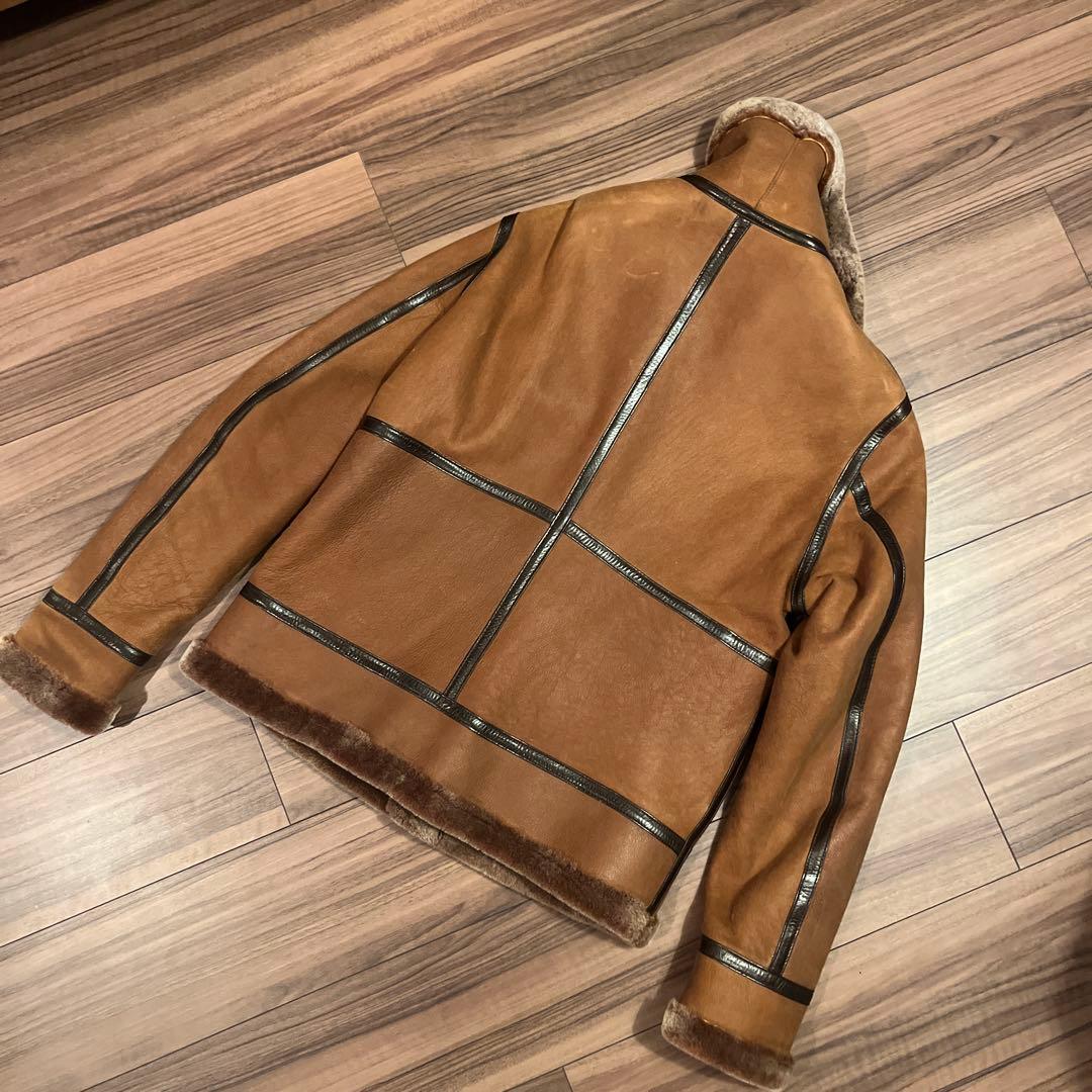 B3 JOURNALSTANDARD別注　アンノウン リアルムートンブルゾン